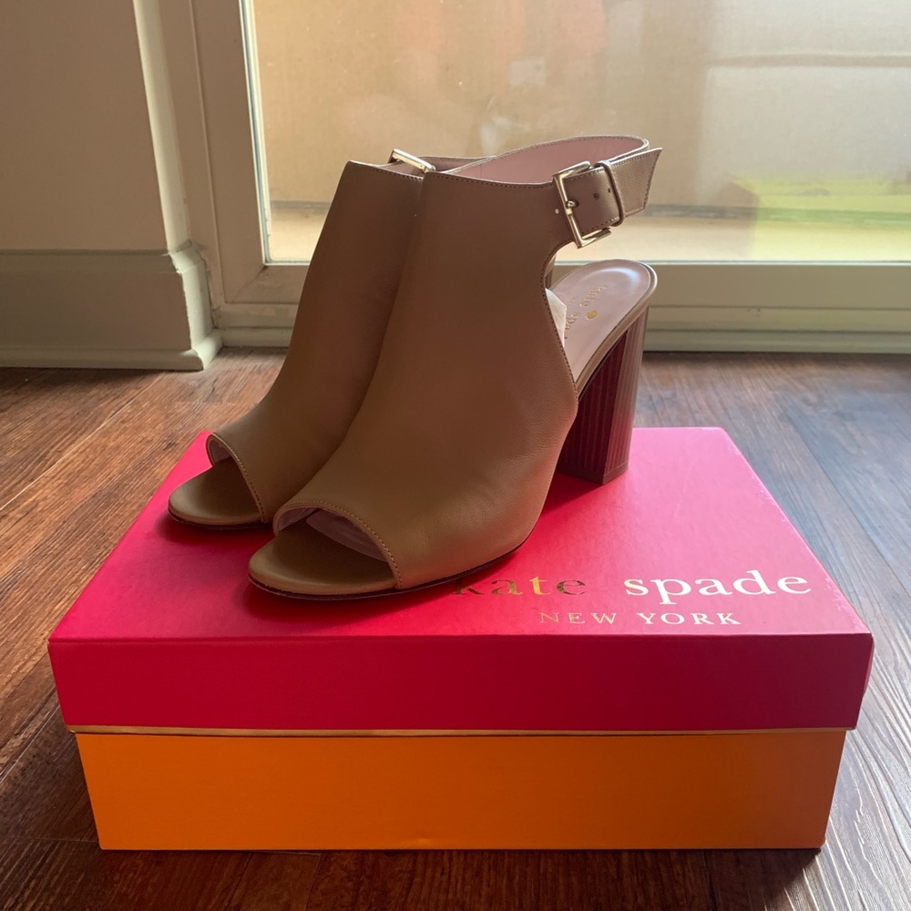 Kate Spade Ingrada Leather Block Heels